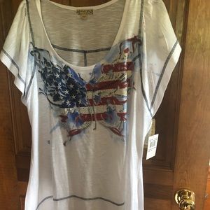 Energe 1x Butterfly top USA Flag